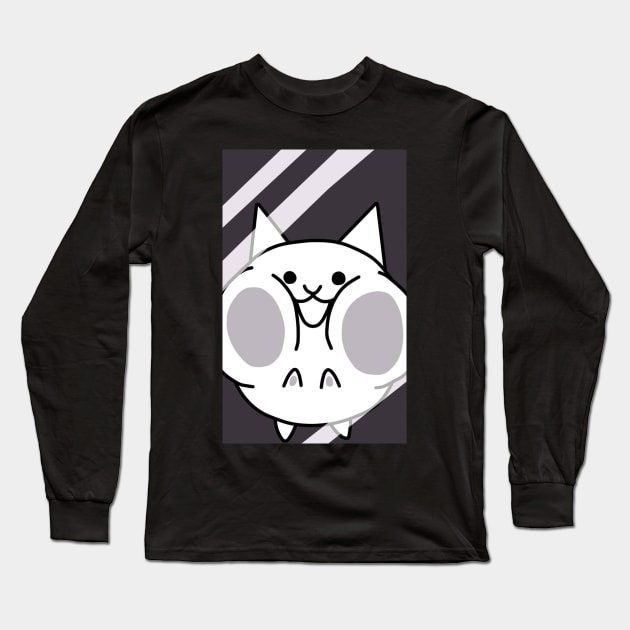 battle cats Long Sleeve T-Shirt by ctrlzie